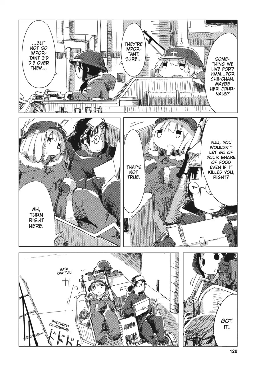 Shoujo Shuumatsu Ryokou Chapter 7 page 14 - Chapter 7: City