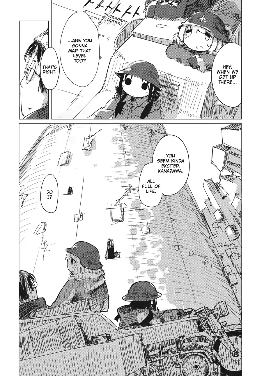 Shoujo Shuumatsu Ryokou Chapter 7 page 17 - Chapter 7: City