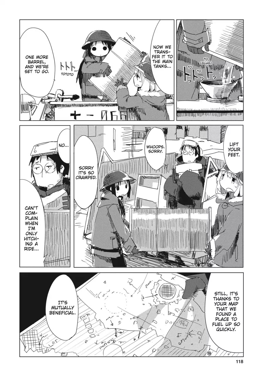 Shoujo Shuumatsu Ryokou Chapter 7 page 4 - Chapter 7: City