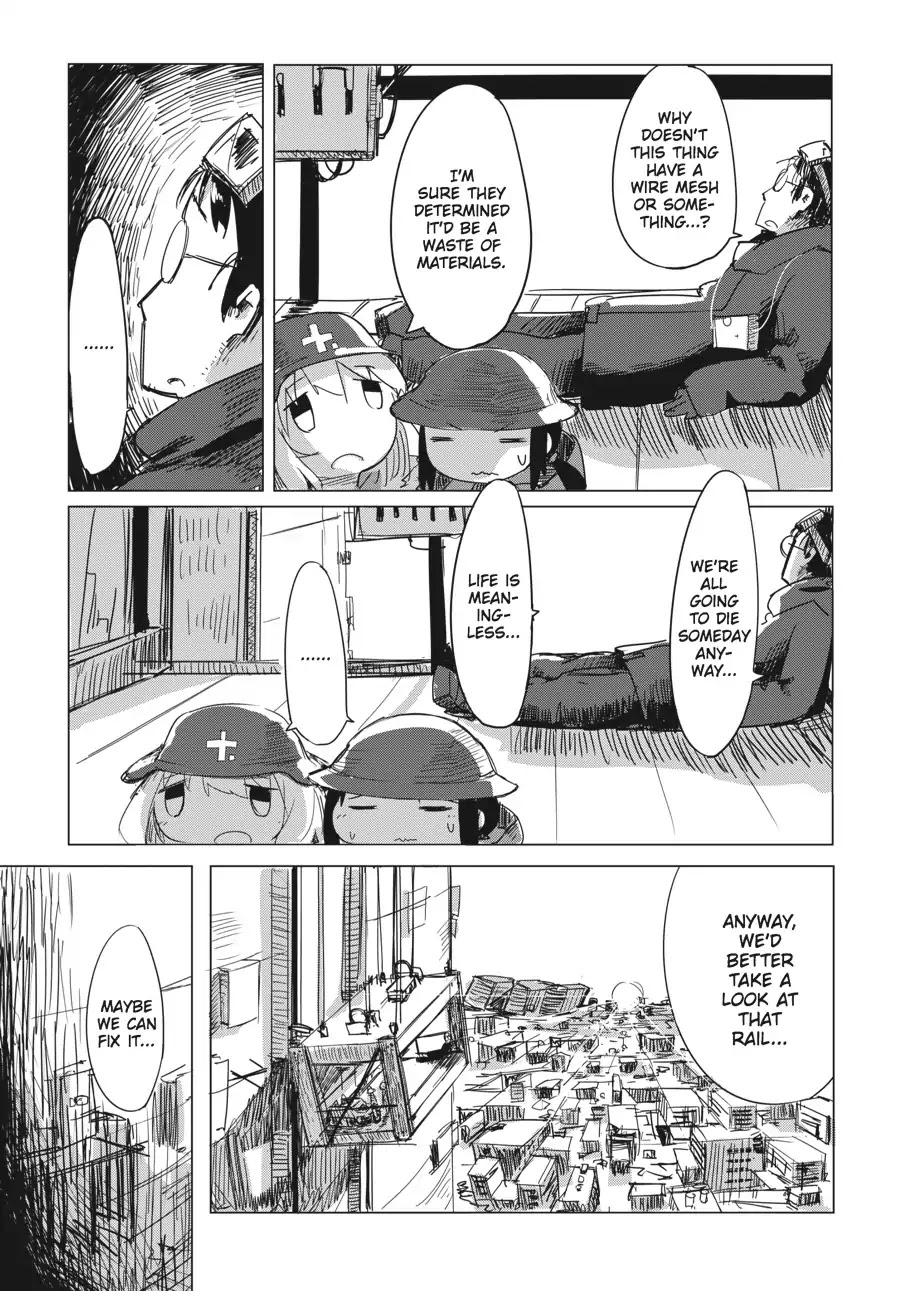 Shoujo Shuumatsu Ryokou Chapter 8 page 13 - Chapter 8: Lights