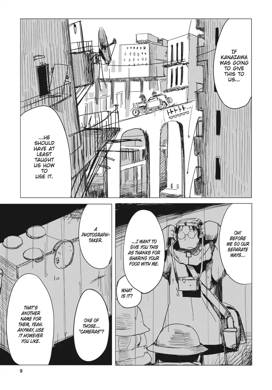 Shoujo Shuumatsu Ryokou Chapter 9 page 10 - Chapter 9: Photographs