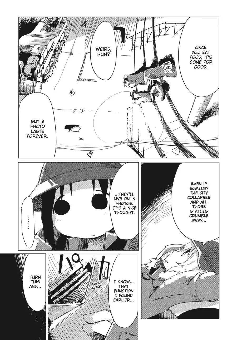 Shoujo Shuumatsu Ryokou Chapter 9 page 22 - Chapter 9: Photographs
