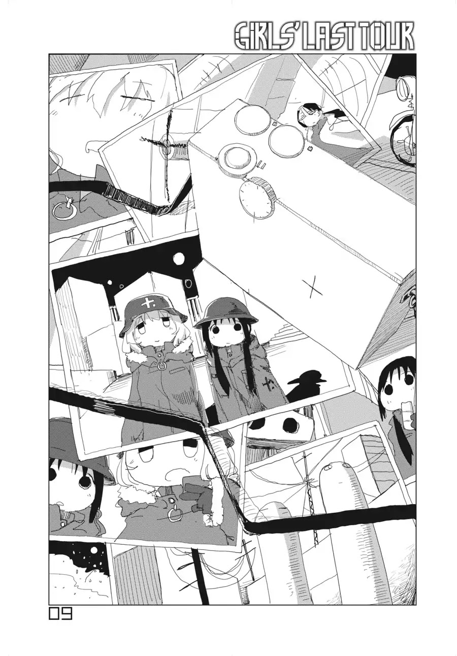 Shoujo Shuumatsu Ryokou Chapter 9 page 3 - Chapter 9: Photographs
