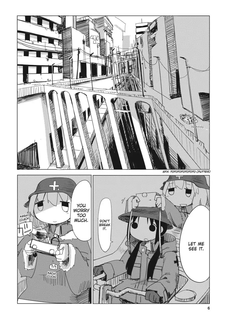 Shoujo Shuumatsu Ryokou Chapter 9 page 7 - Chapter 9: Photographs