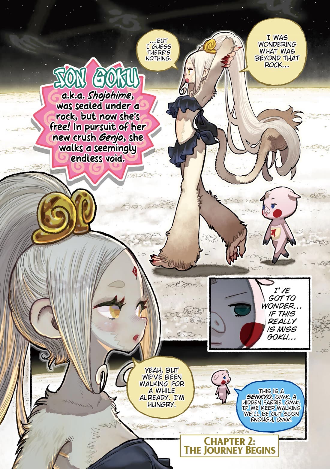 Shoujouhime Chapter 2 page 2 - Chapter 2: The Journey Begins