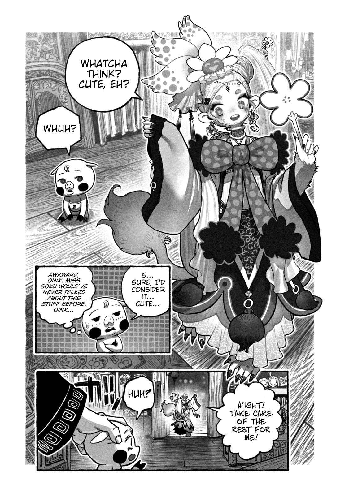 Shoujouhime Chapter 6 page 4 - Chapter 6: Shojohime Gets Ape-napped!
