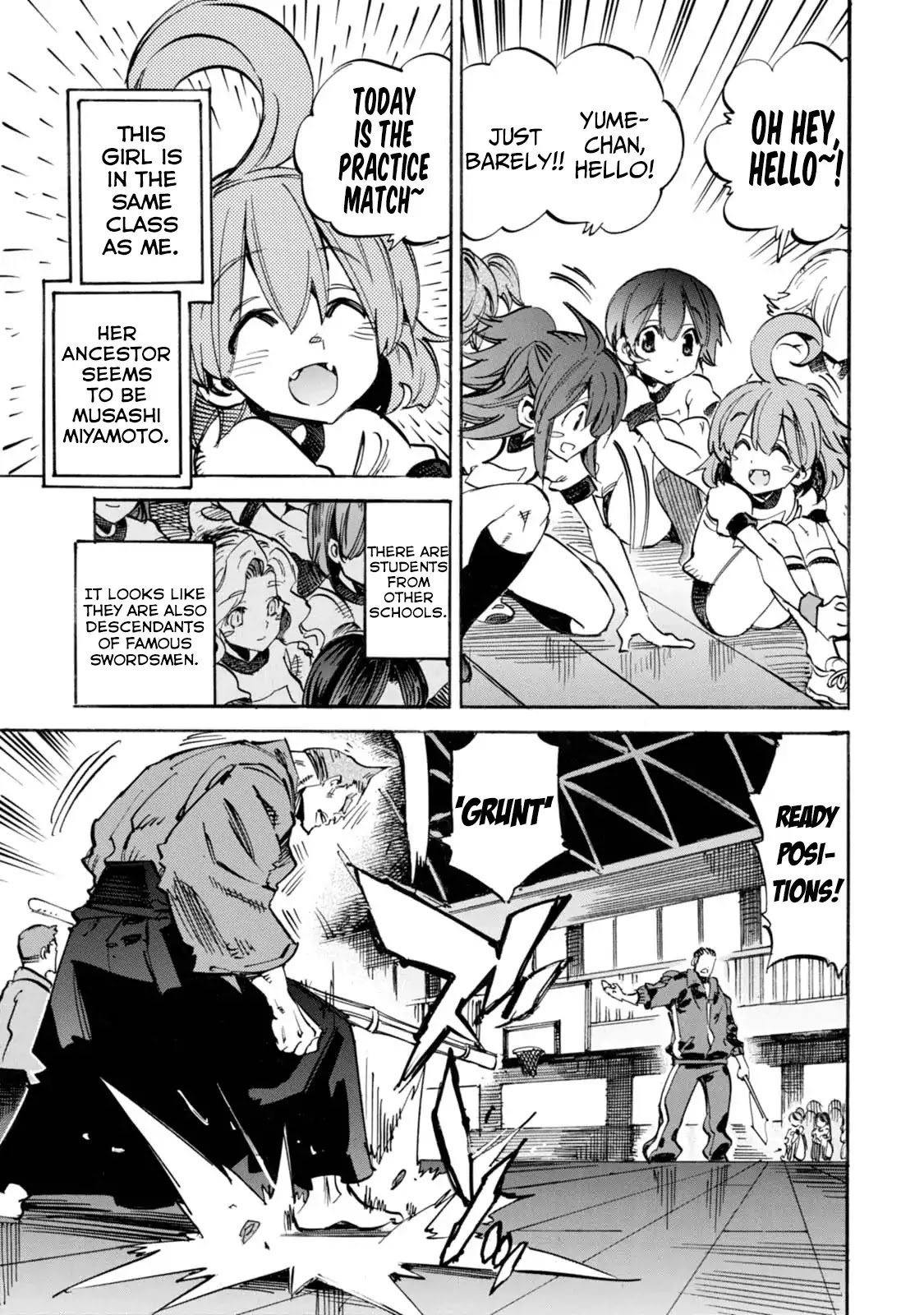 Shoukan!! Kengou Gakuen Chapter 1 page 11 - Chapter 1