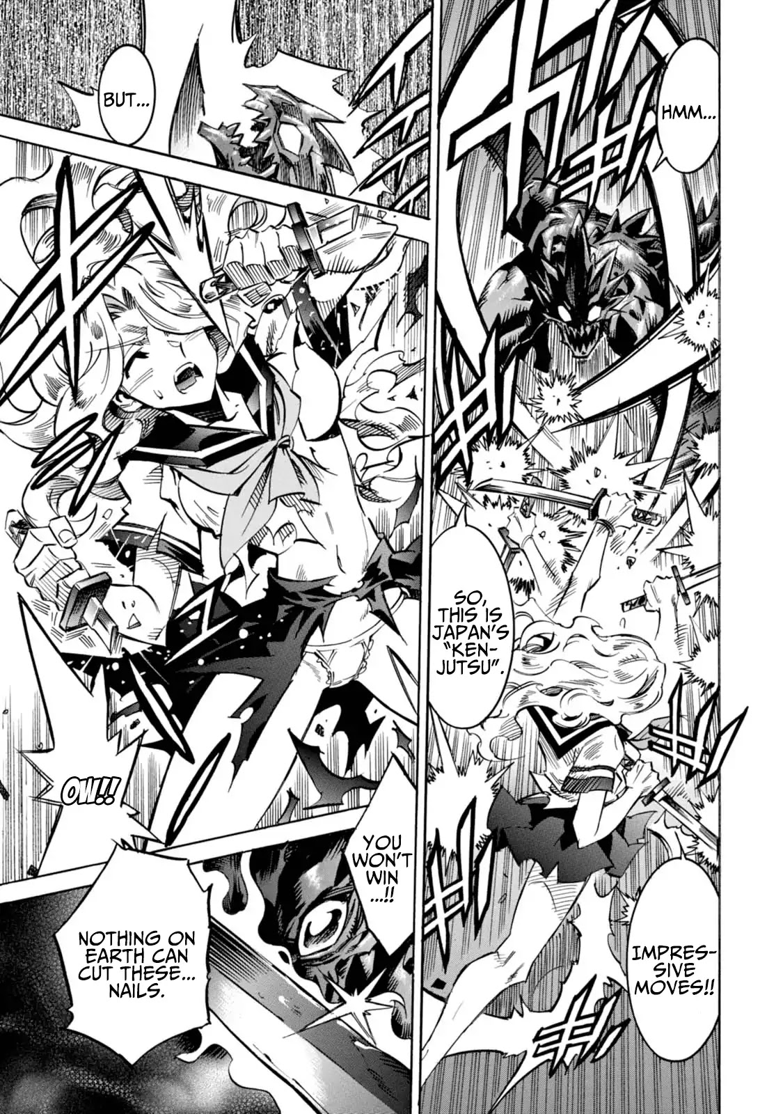 Shoukan!! Kengou Gakuen Chapter 7 page 3 - Chapter 7