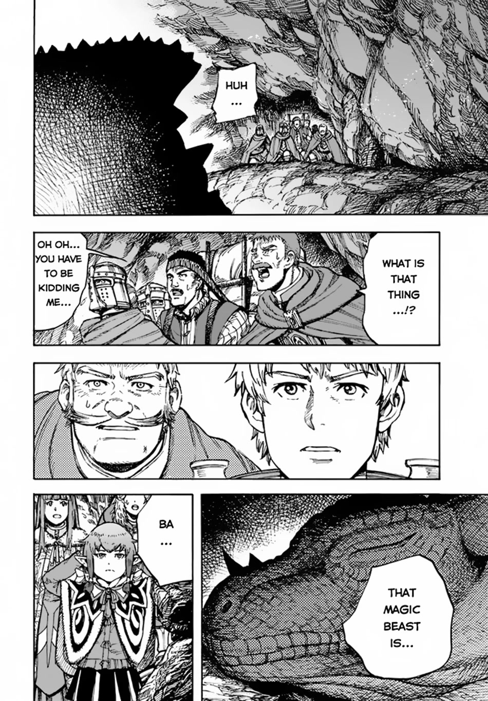 Shoukan sareta Kenja wa Isekai wo Yuku - Saikyou nano wa Fuyou Zaiko no Item deshita Chapter 30 page 17 - Chapter 30: Basilisk