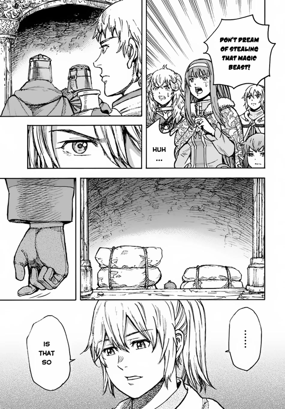 Shoukan sareta Kenja wa Isekai wo Yuku - Saikyou nano wa Fuyou Zaiko no Item deshita Chapter 30 page 34 - Chapter 30: Basilisk