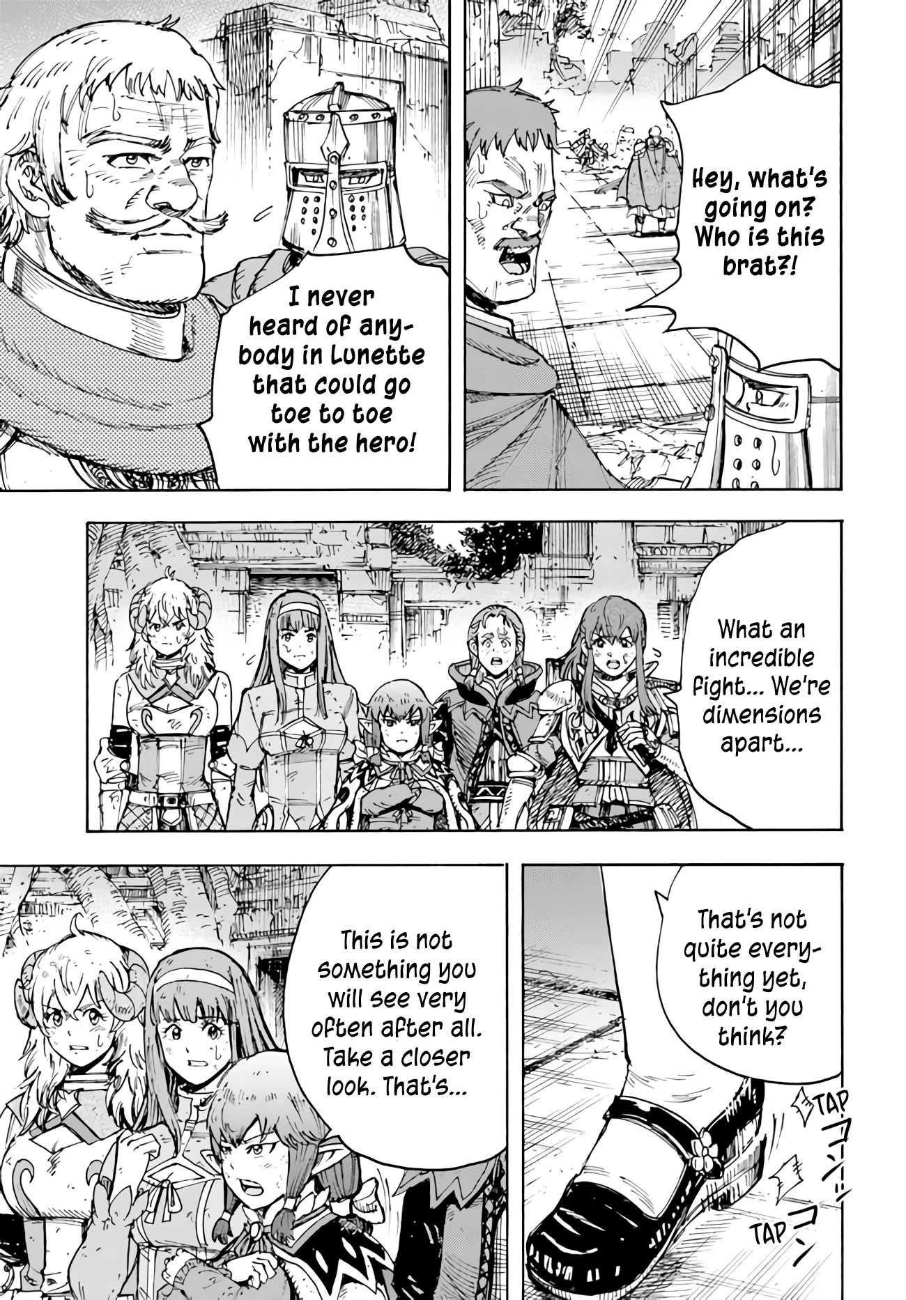 Shoukan sareta Kenja wa Isekai wo Yuku - Saikyou nano wa Fuyou Zaiko no Item deshita Chapter 33 page 34 - Chapter 33: Hero VS Sage