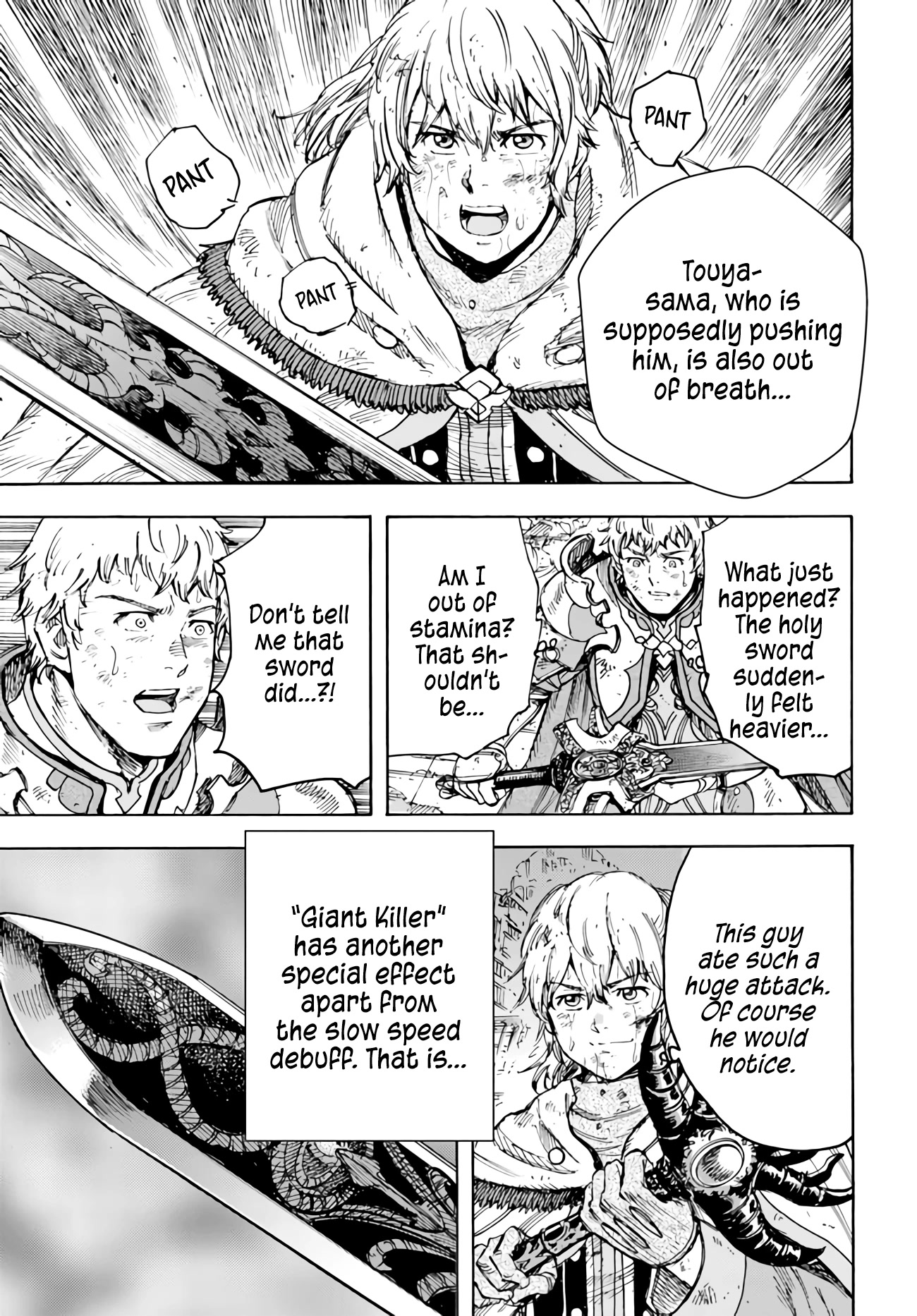 Shoukan sareta Kenja wa Isekai wo Yuku - Saikyou nano wa Fuyou Zaiko no Item deshita Chapter 34 page 10 - Chapter 34: Giant Killer