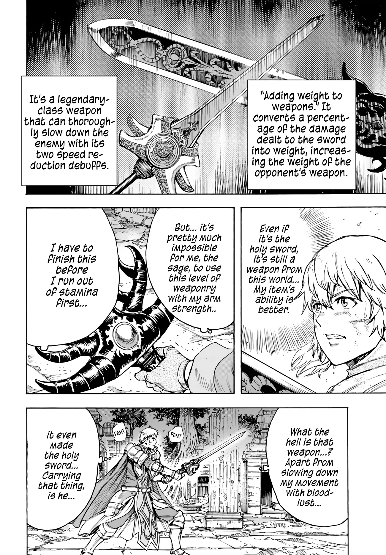 Shoukan sareta Kenja wa Isekai wo Yuku - Saikyou nano wa Fuyou Zaiko no Item deshita Chapter 34 page 11 - Chapter 34: Giant Killer