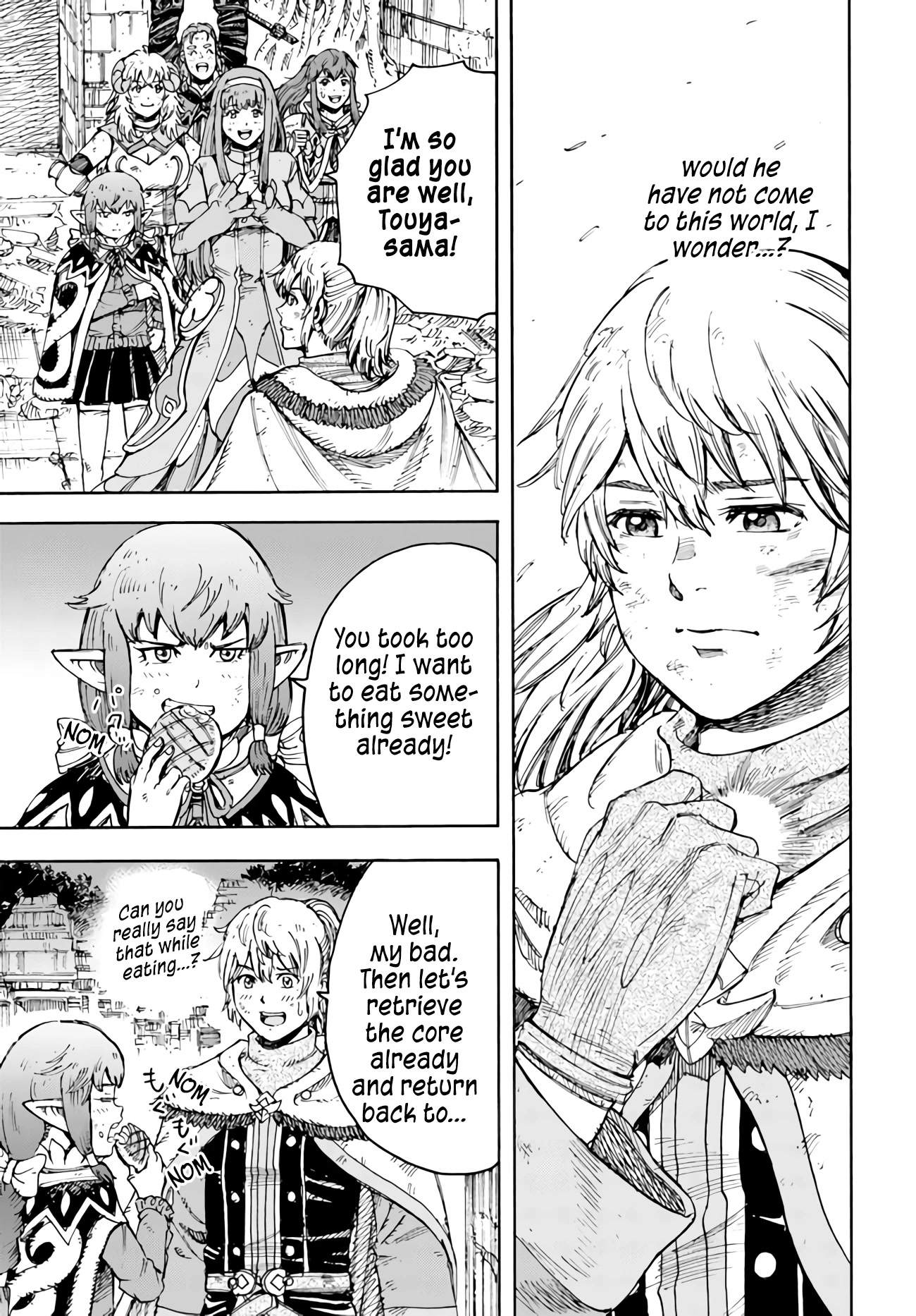 Shoukan sareta Kenja wa Isekai wo Yuku - Saikyou nano wa Fuyou Zaiko no Item deshita Chapter 34 page 29 - Chapter 34: Giant Killer