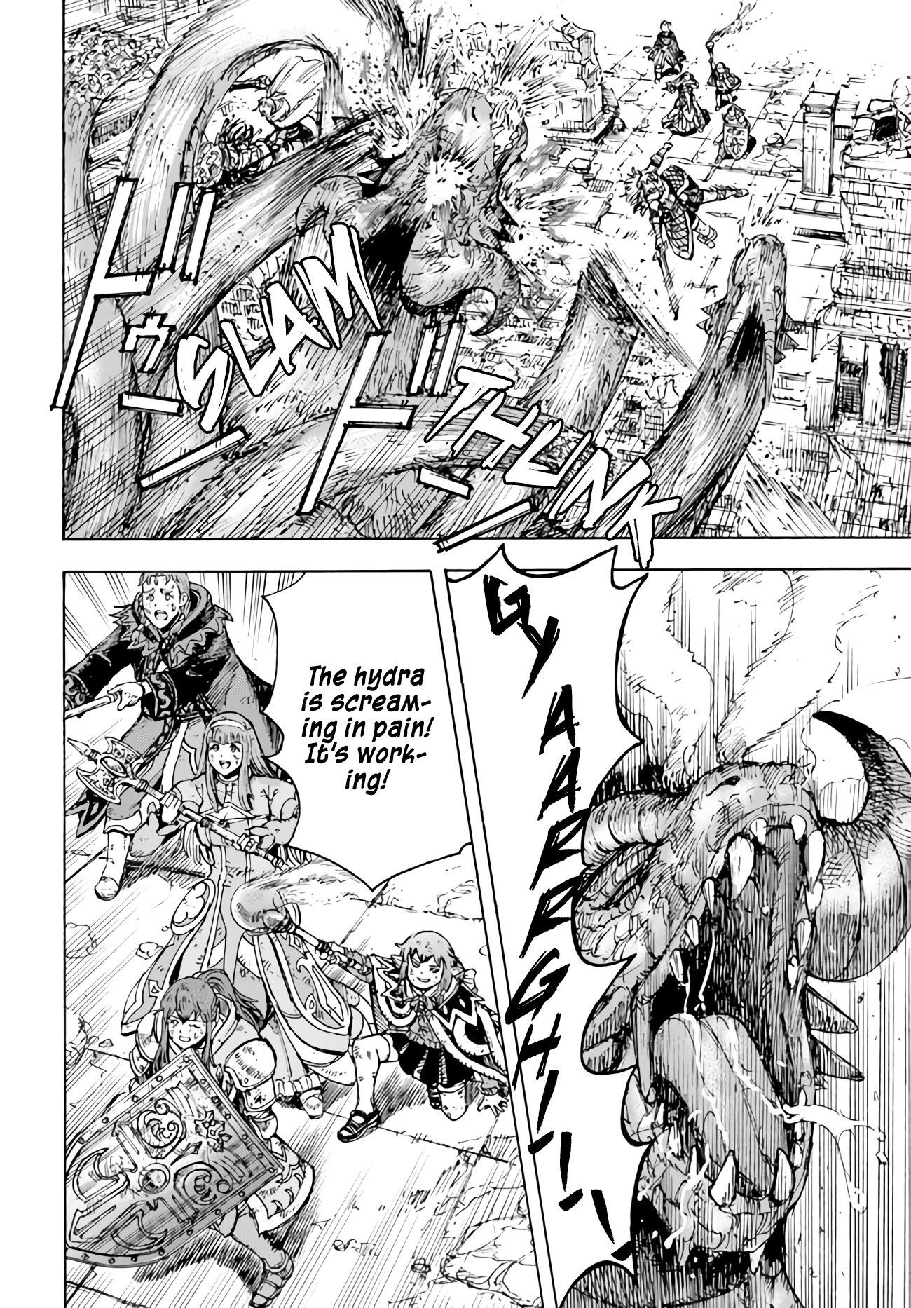 Shoukan sareta Kenja wa Isekai wo Yuku - Saikyou nano wa Fuyou Zaiko no Item deshita Chapter 35 page 23 - Chapter 35: Hydra