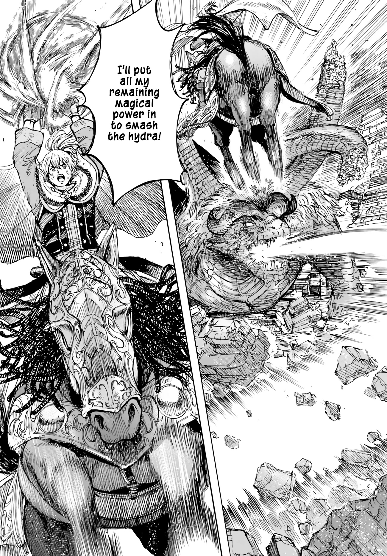 Shoukan sareta Kenja wa Isekai wo Yuku - Saikyou nano wa Fuyou Zaiko no Item deshita Chapter 35 page 25 - Chapter 35: Hydra