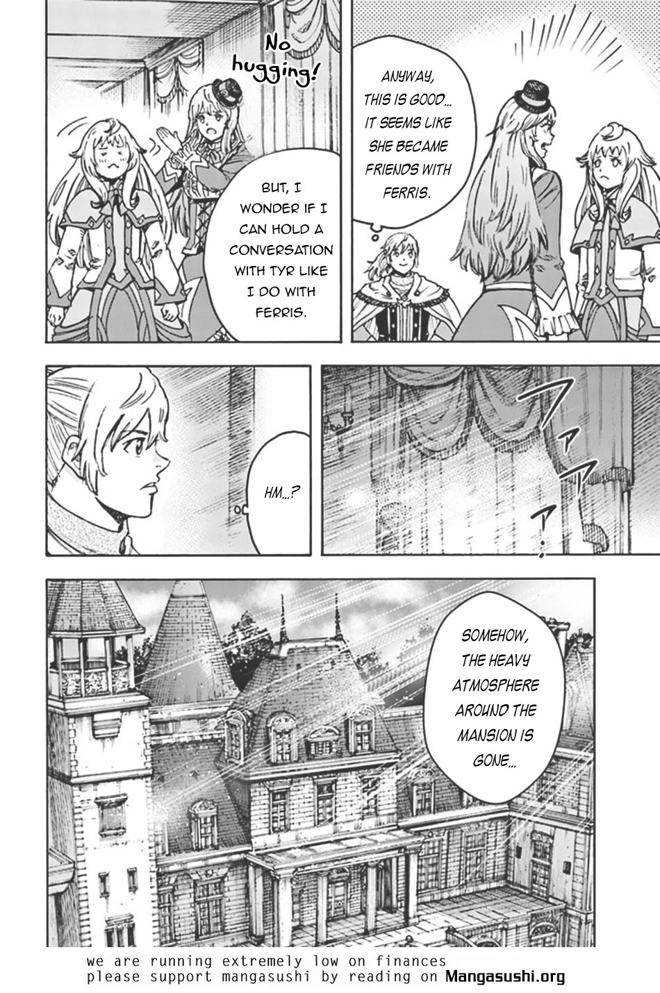 Shoukan sareta Kenja wa Isekai wo Yuku - Saikyou nano wa Fuyou Zaiko no Item deshita Chapter 38.1 page 23 - Chapter 38.1: Fanother House Spirit