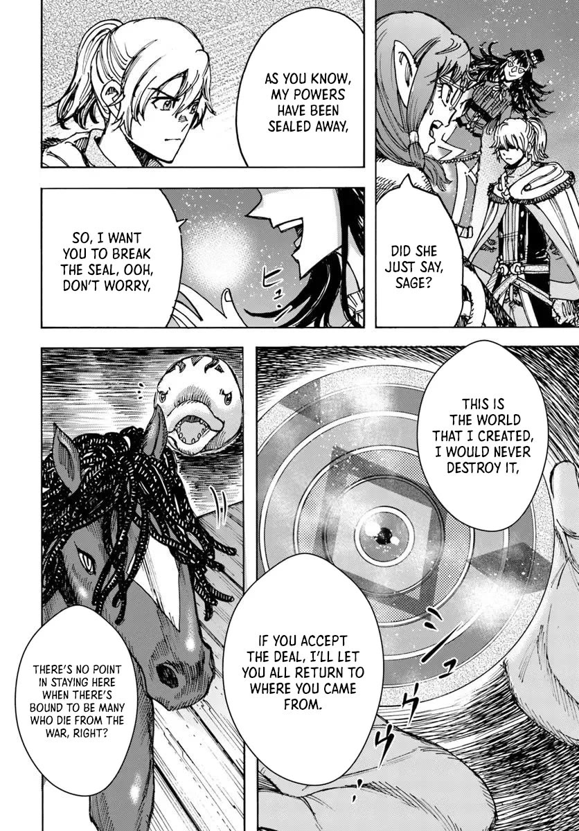 Shoukan sareta Kenja wa Isekai wo Yuku - Saikyou nano wa Fuyou Zaiko no Item deshita Chapter 54 page 19 - Chapter 54