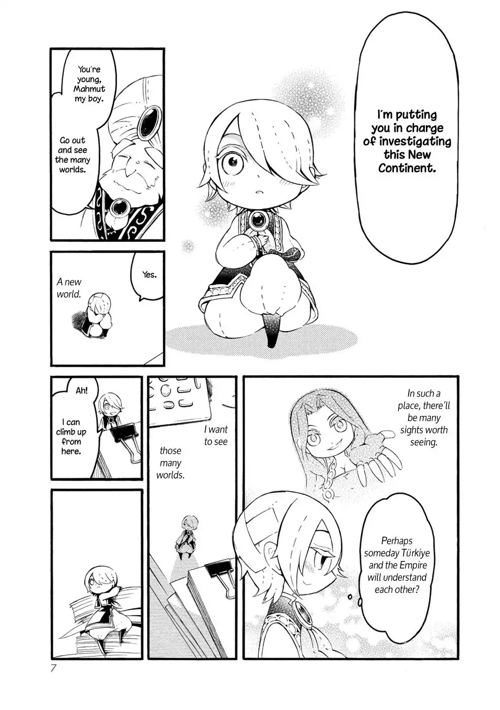 Shoukoku no Altair san Chapter 1 page 11 - Chapter 1: Mahmut and the New Continent