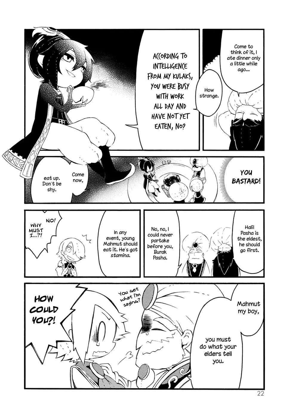 Shoukoku no Altair san Chapter 3 page 8 - Chapter 3: Mahmut and Poison Pasha Hotpot