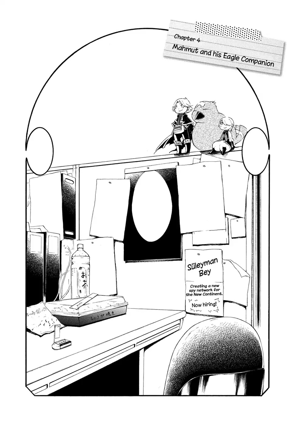 Shoukoku no Altair san Chapter 4 page 4 - Chapter 4: Mahmut and his Eagle Companion