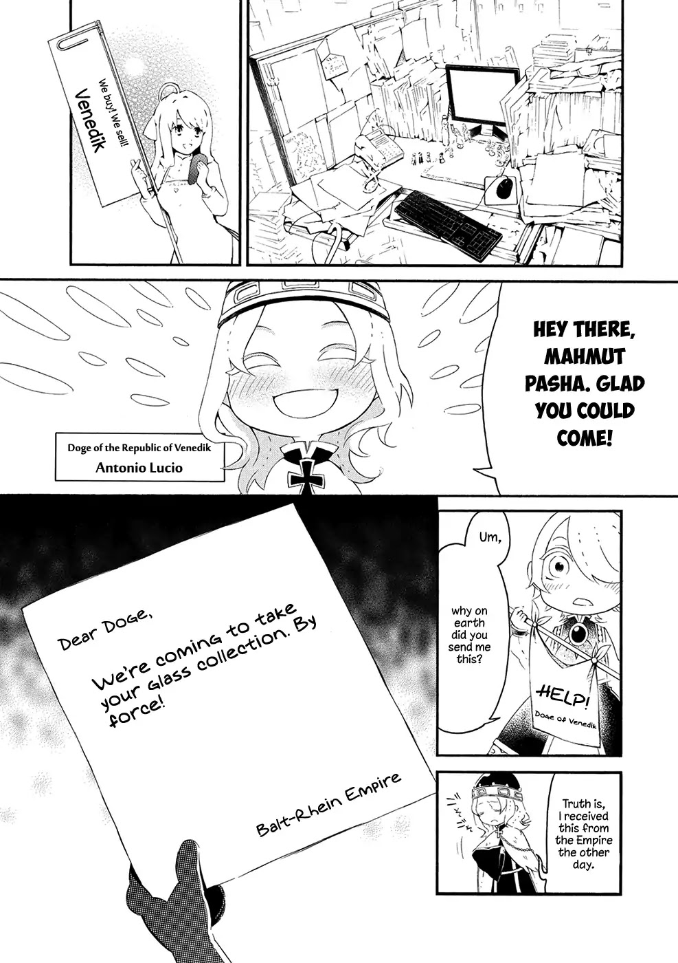 Shoukoku no Altair san Chapter 8 page 5 - Chapter 8: Mahmut and Venedik, the City of Beauty