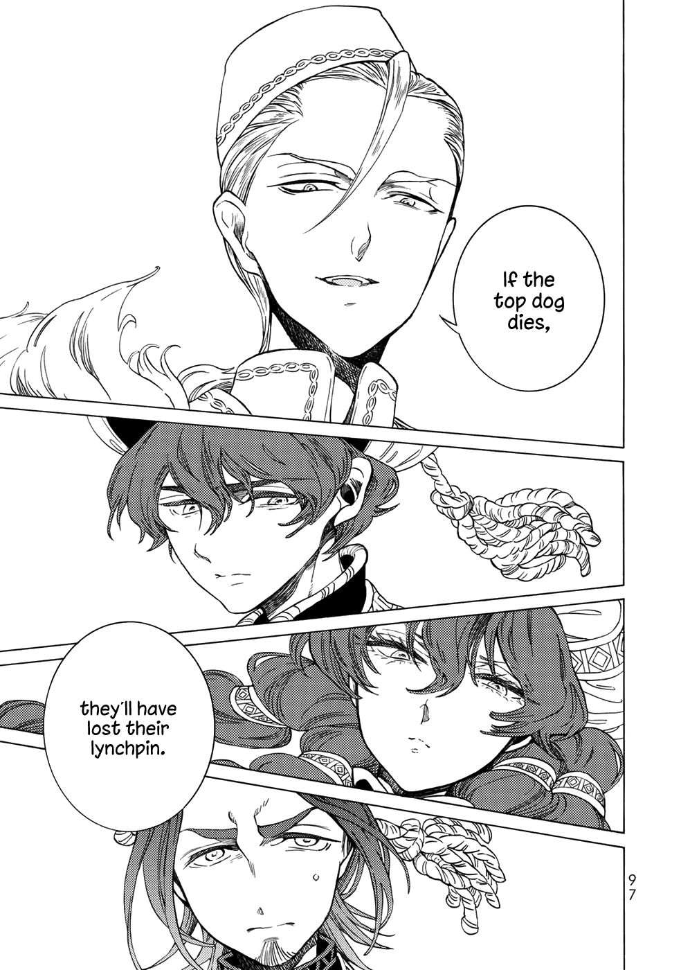 Shoukoku no Altair Chapter 105 page 22 - Chapter 105: City of Fountains