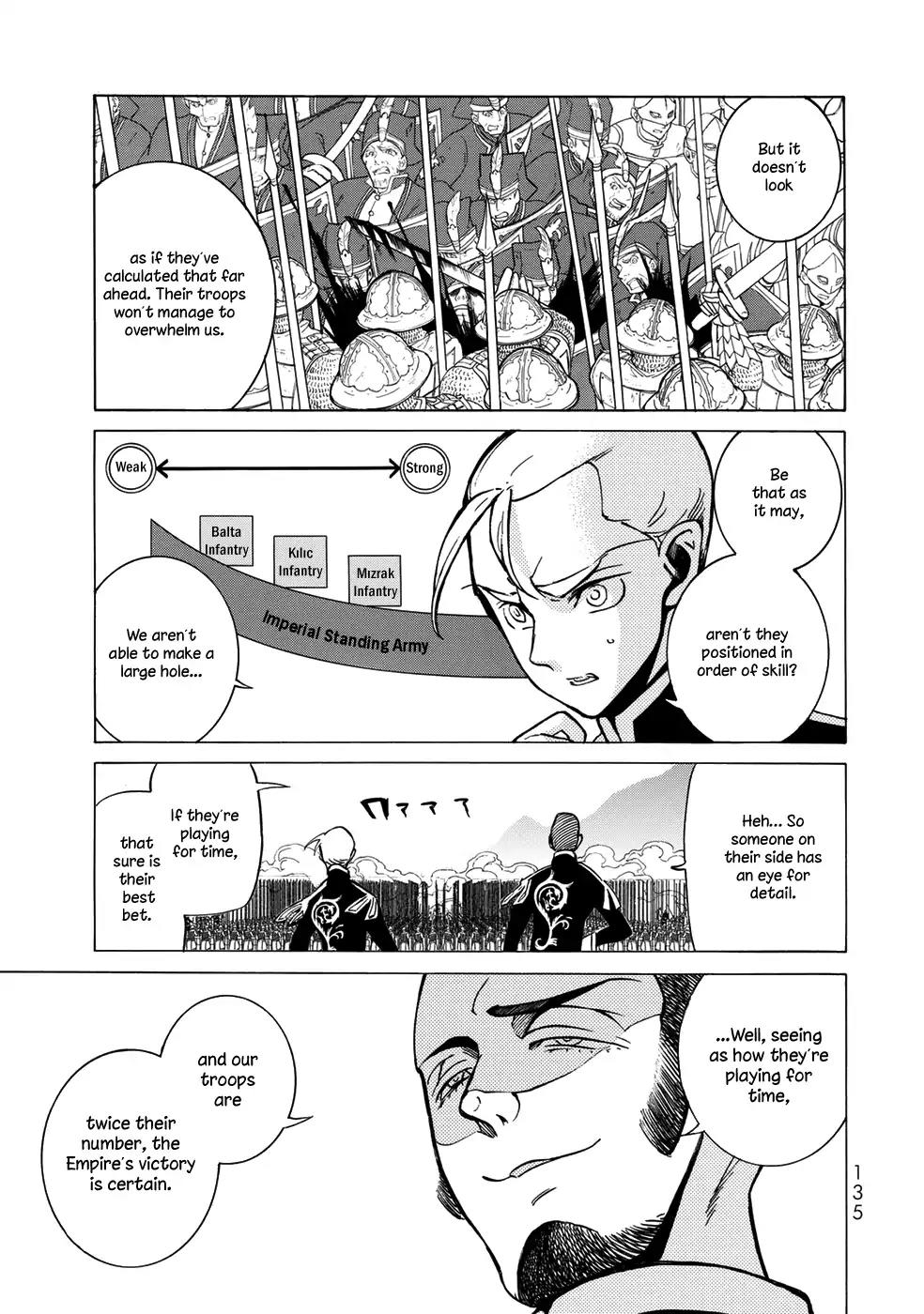 Shoukoku no Altair Chapter 106 page 18 - Chapter 106: The Gunrunner King