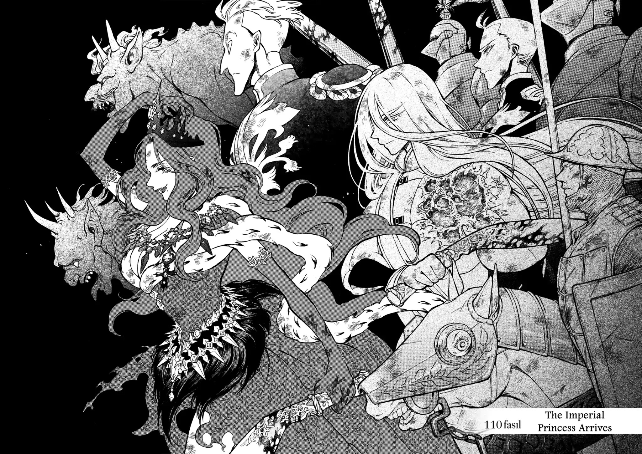 Shoukoku no Altair Chapter 110 page 4 - Chapter 110: The Imperial Princess Arrives