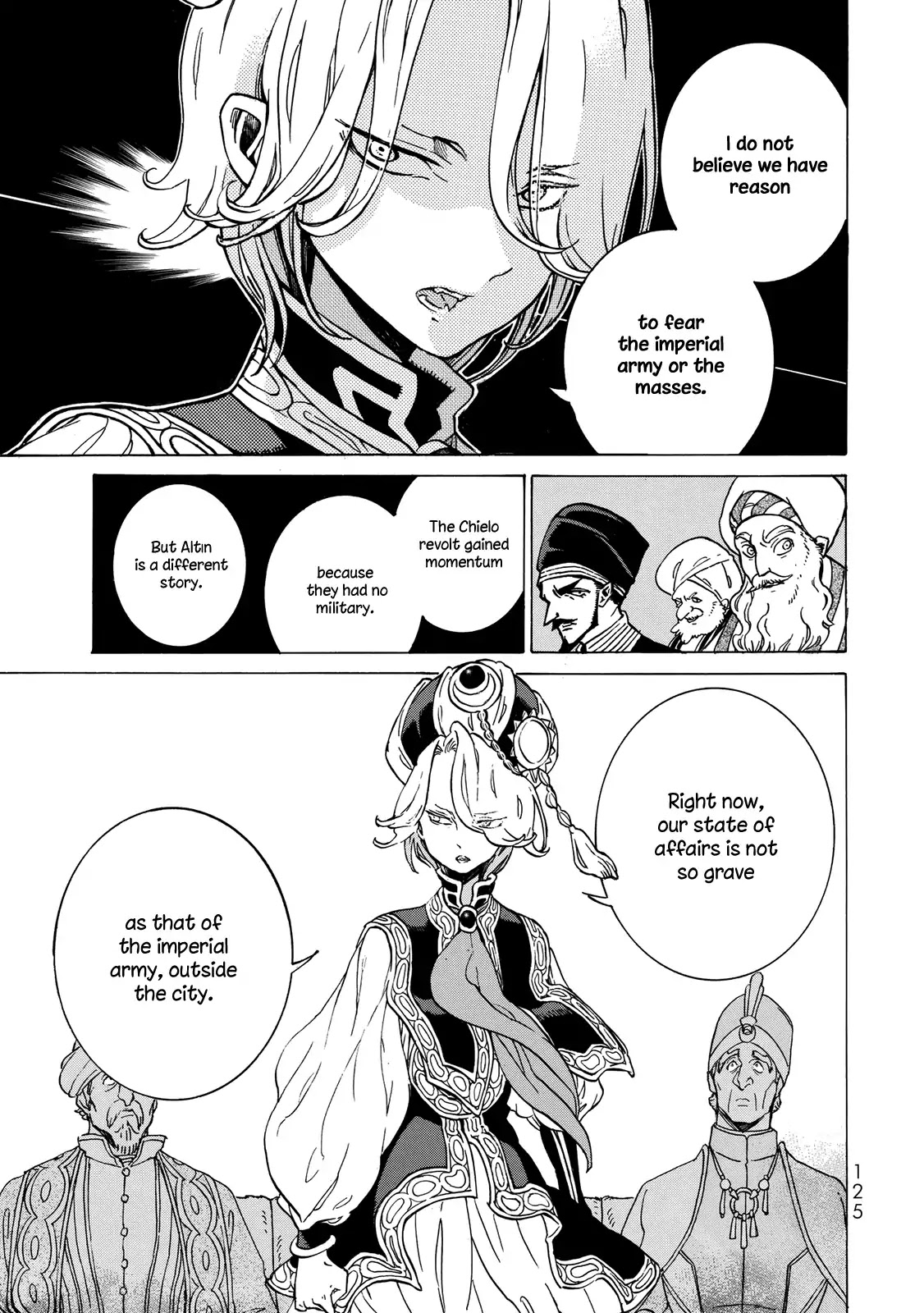 Shoukoku no Altair Chapter 111 page 16 - Chapter 111: The Golden Eagle Returns