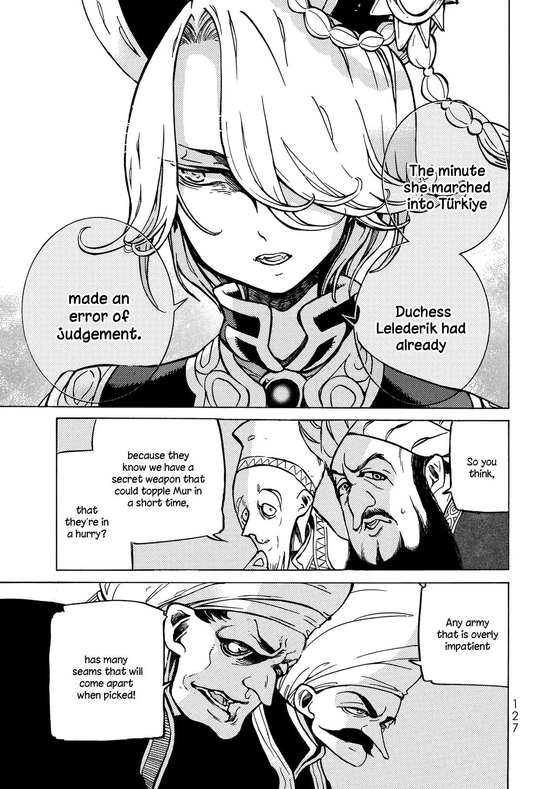 Shoukoku no Altair Chapter 111 page 18 - Chapter 111: The Golden Eagle Returns