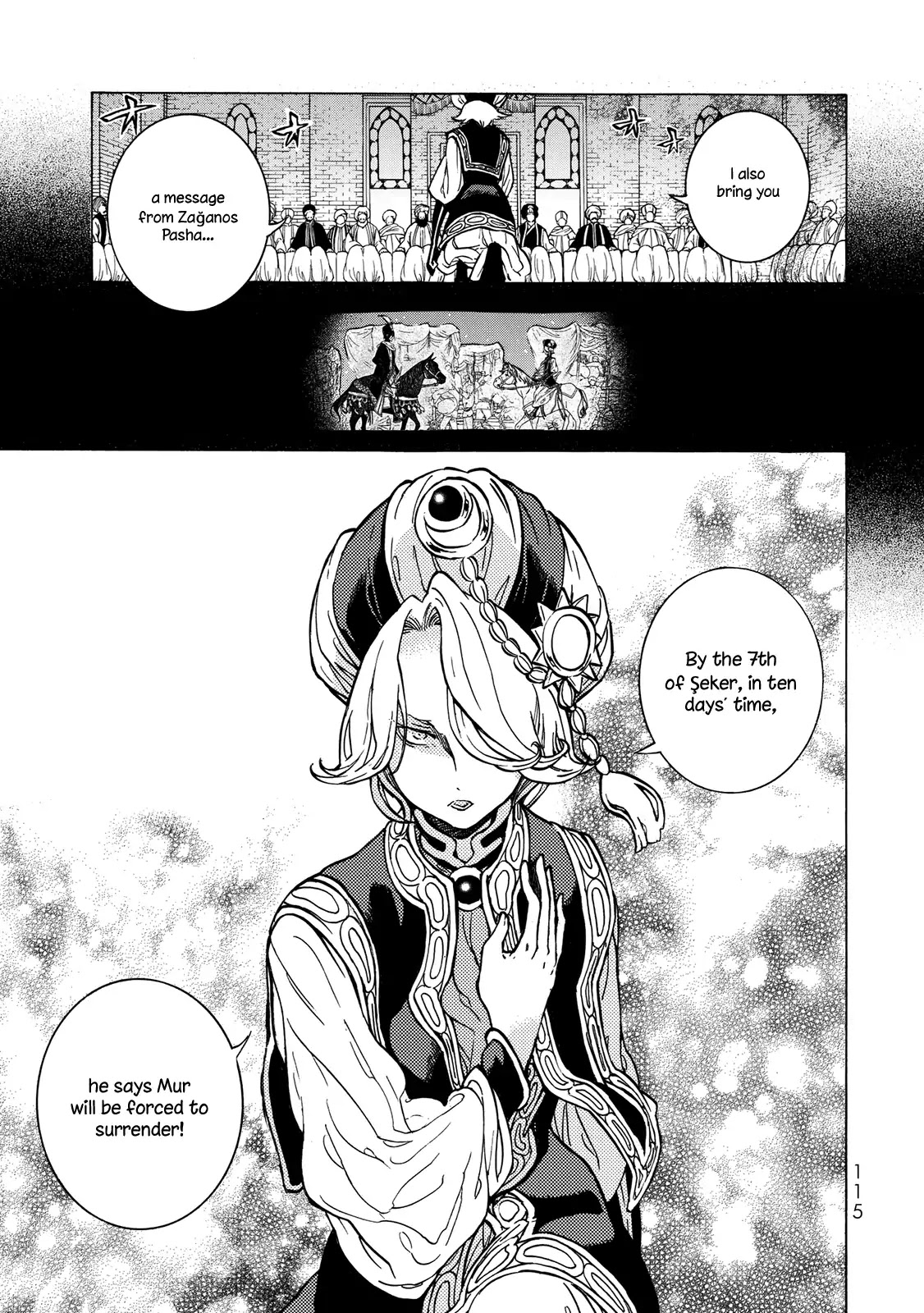 Shoukoku no Altair Chapter 111 page 8 - Chapter 111: The Golden Eagle Returns