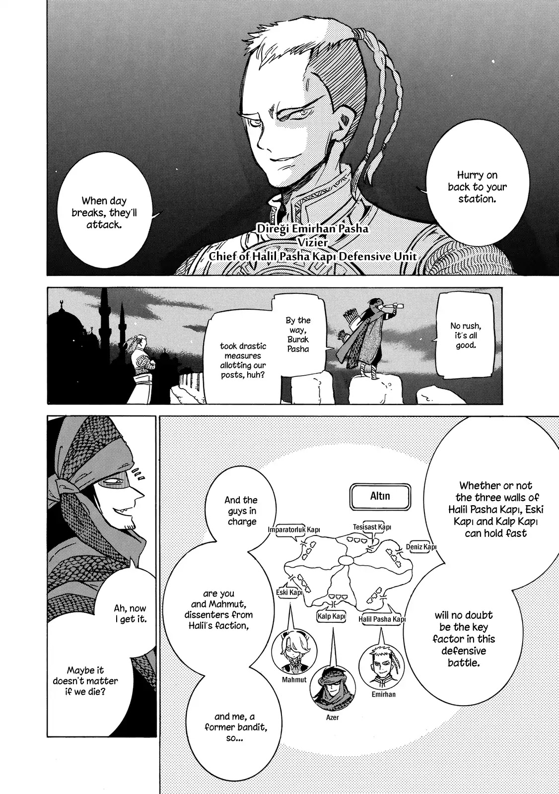 Shoukoku no Altair Chapter 112 page 14 - Chapter 112: Battle for the Golden City