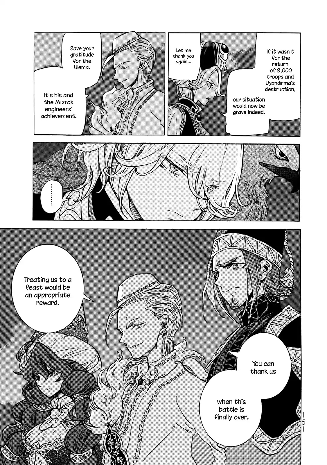Shoukoku no Altair Chapter 112 page 9 - Chapter 112: Battle for the Golden City