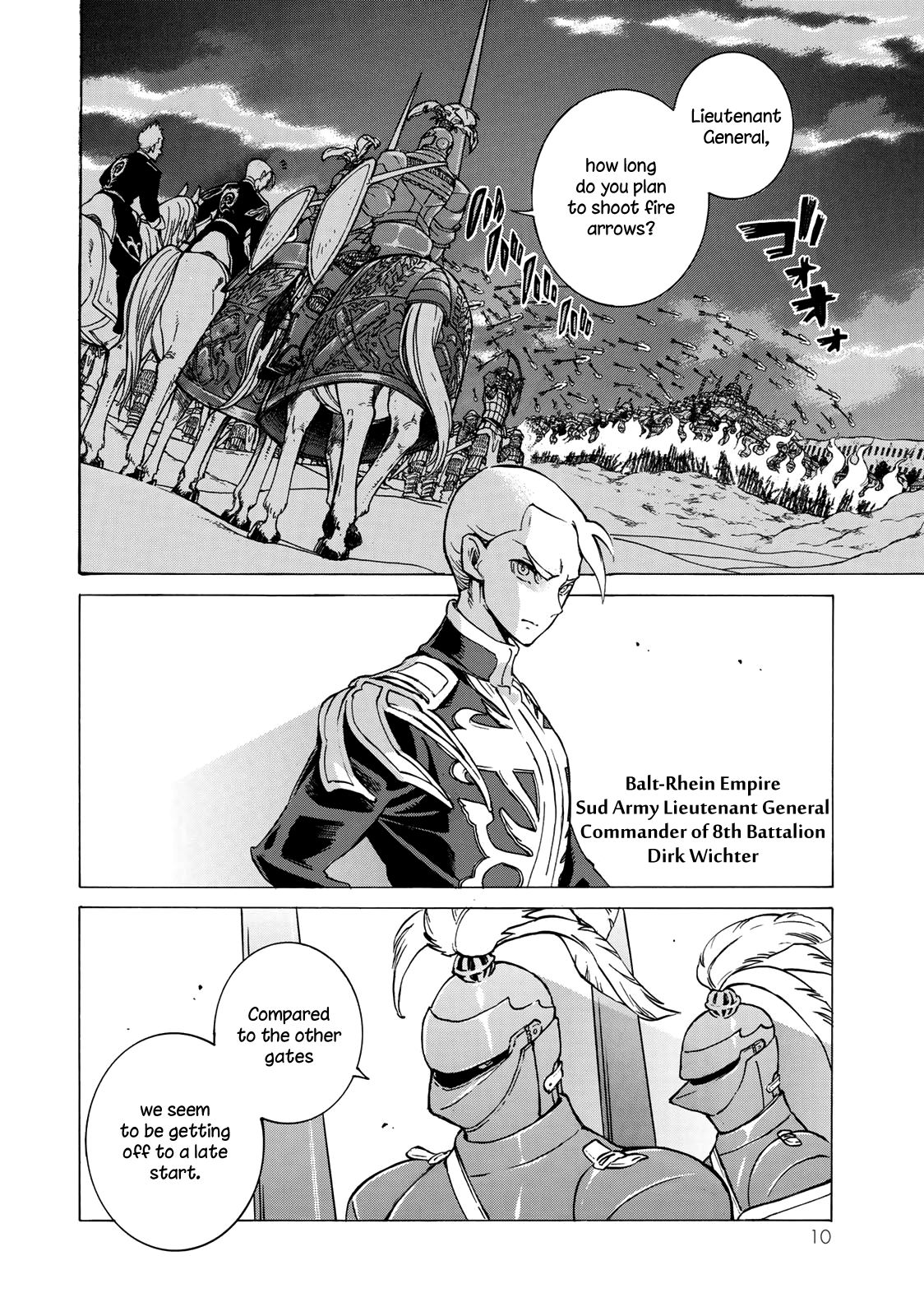 Shoukoku no Altair Chapter 113 page 10 - Chapter 113: Ramparts of the Old Gate