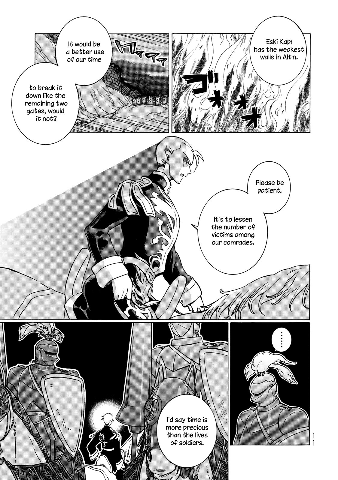 Shoukoku no Altair Chapter 113 page 11 - Chapter 113: Ramparts of the Old Gate