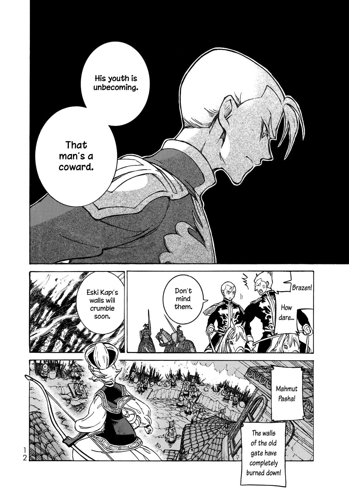 Shoukoku no Altair Chapter 113 page 12 - Chapter 113: Ramparts of the Old Gate