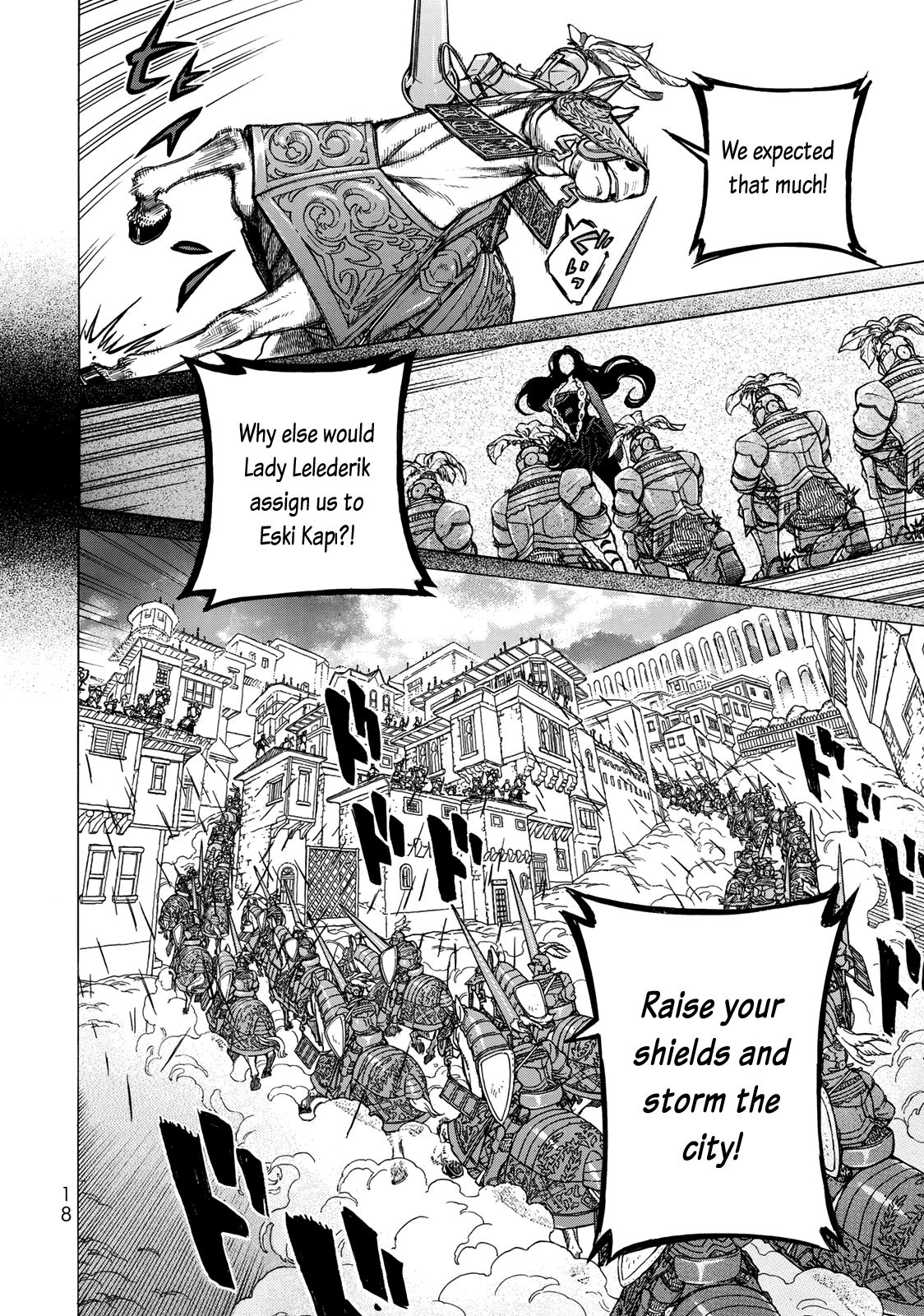 Shoukoku no Altair Chapter 113 page 16 - Chapter 113: Ramparts of the Old Gate