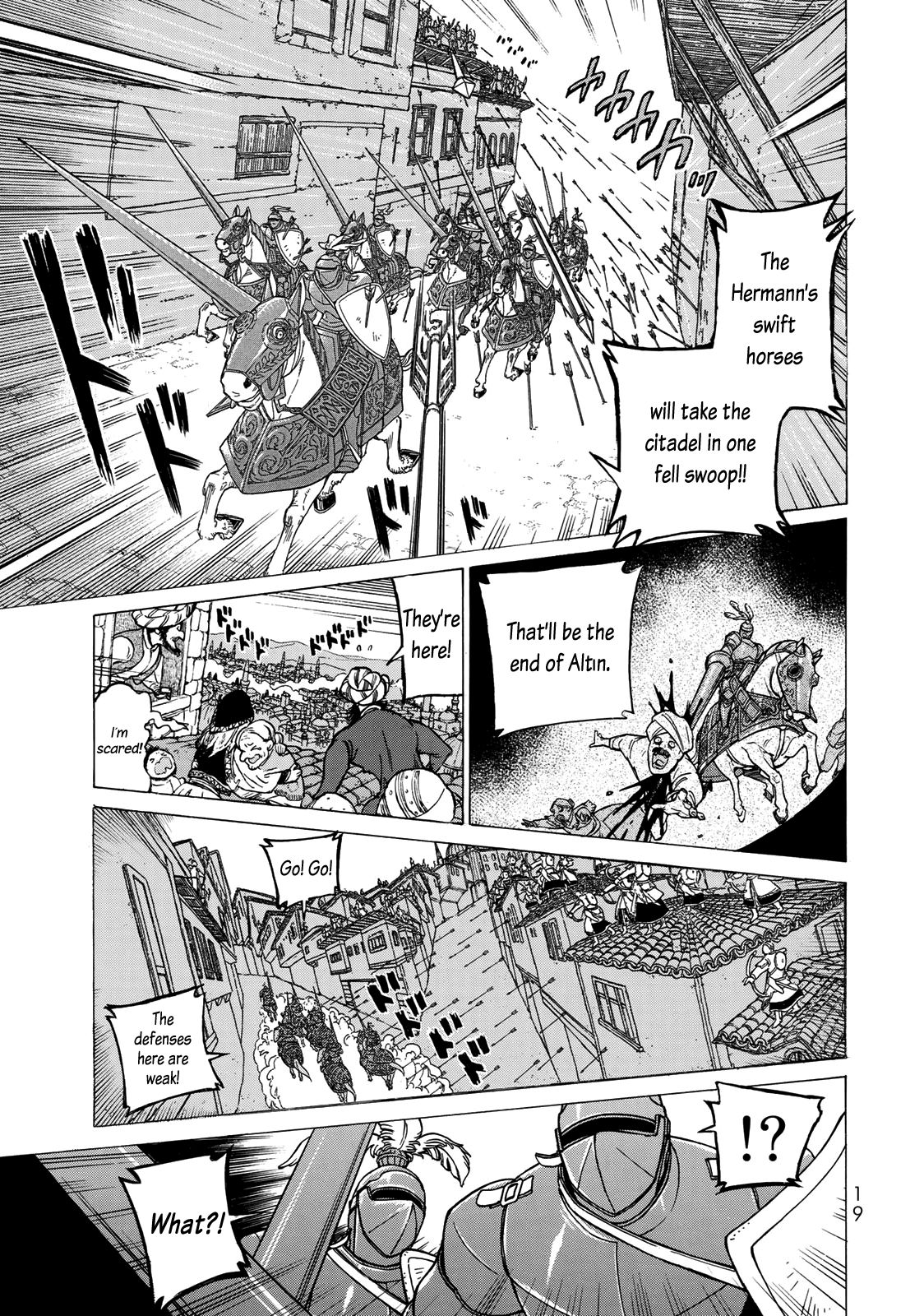 Shoukoku no Altair Chapter 113 page 17 - Chapter 113: Ramparts of the Old Gate