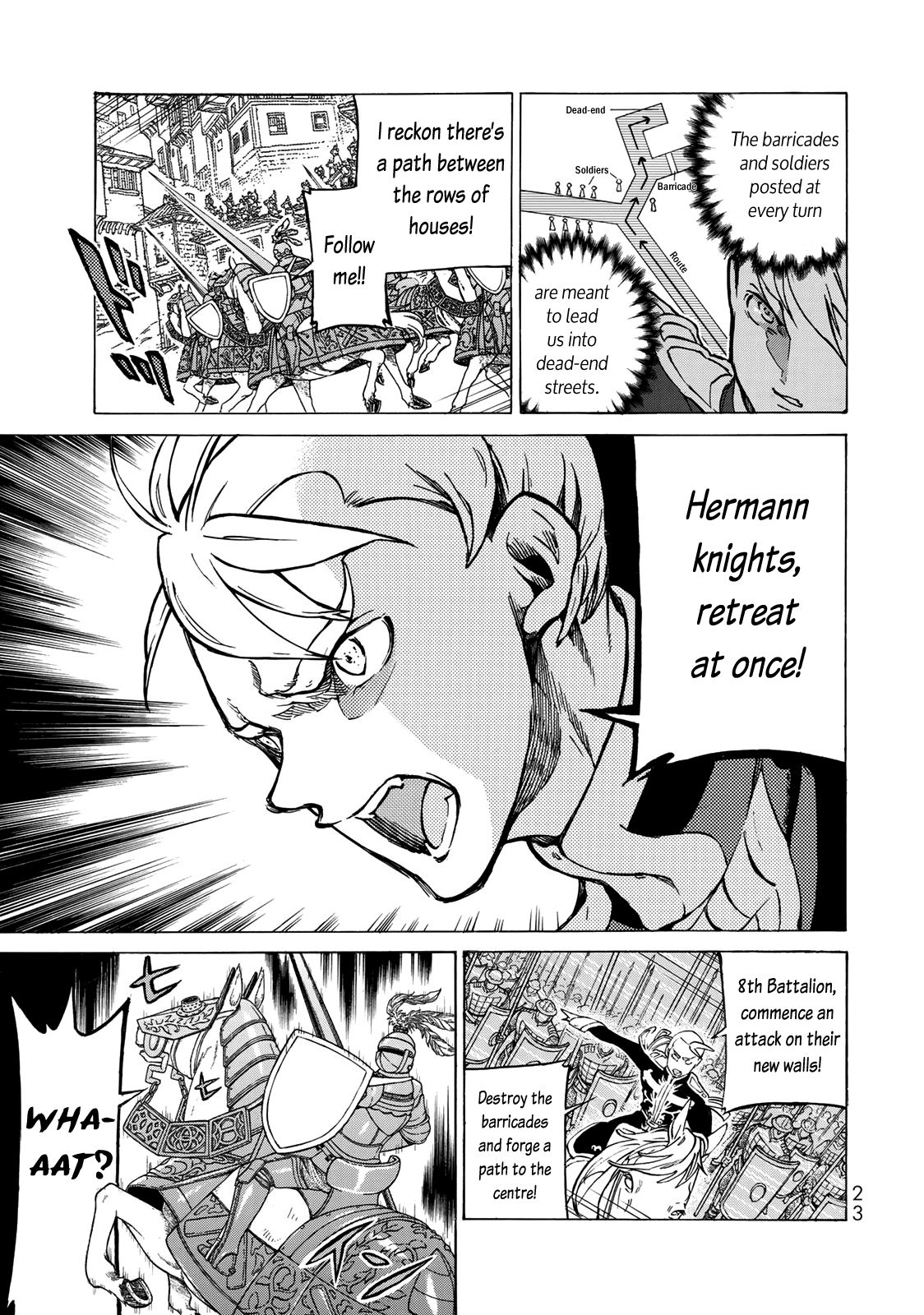 Shoukoku no Altair Chapter 113 page 21 - Chapter 113: Ramparts of the Old Gate
