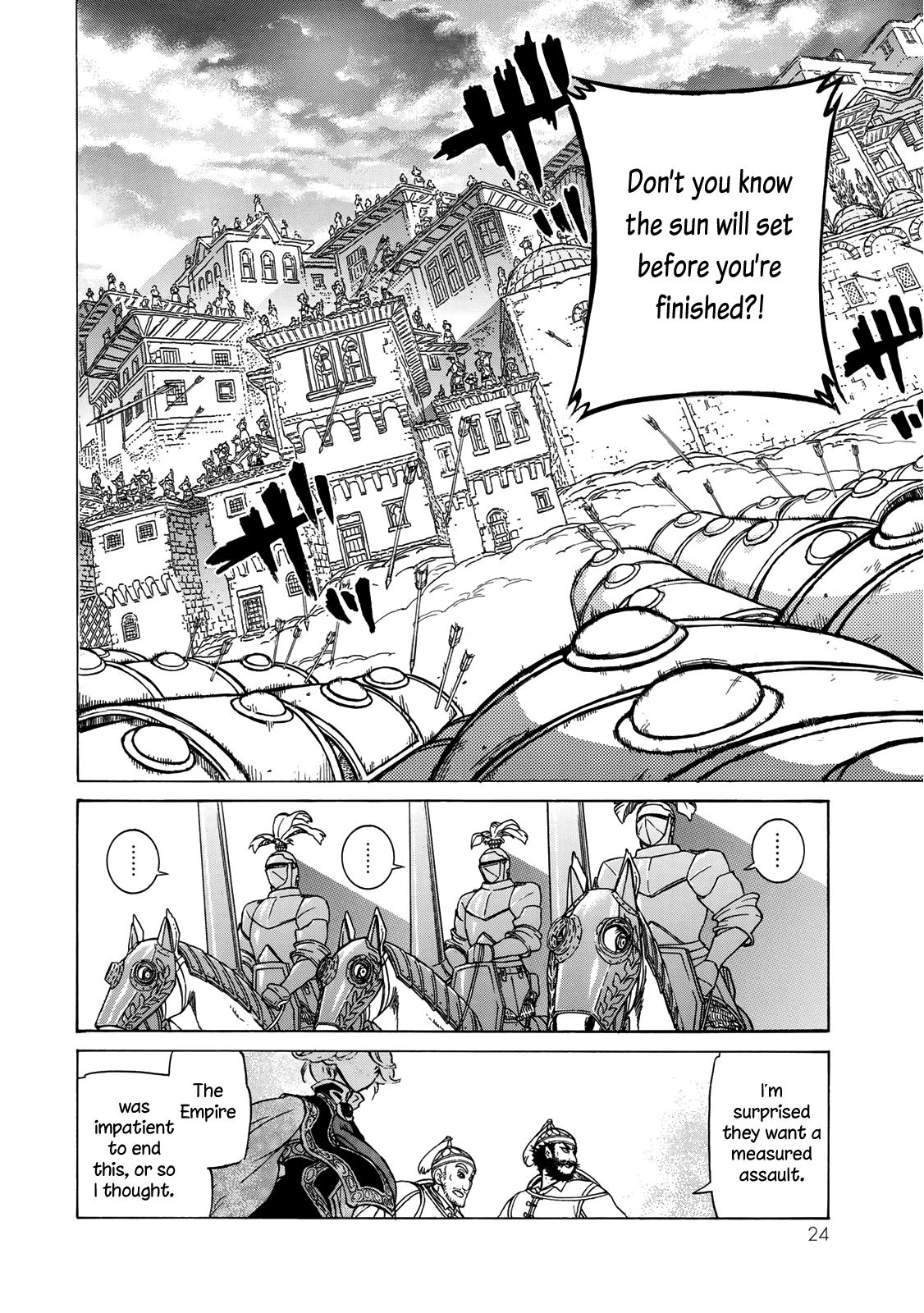 Shoukoku no Altair Chapter 113 page 22 - Chapter 113: Ramparts of the Old Gate