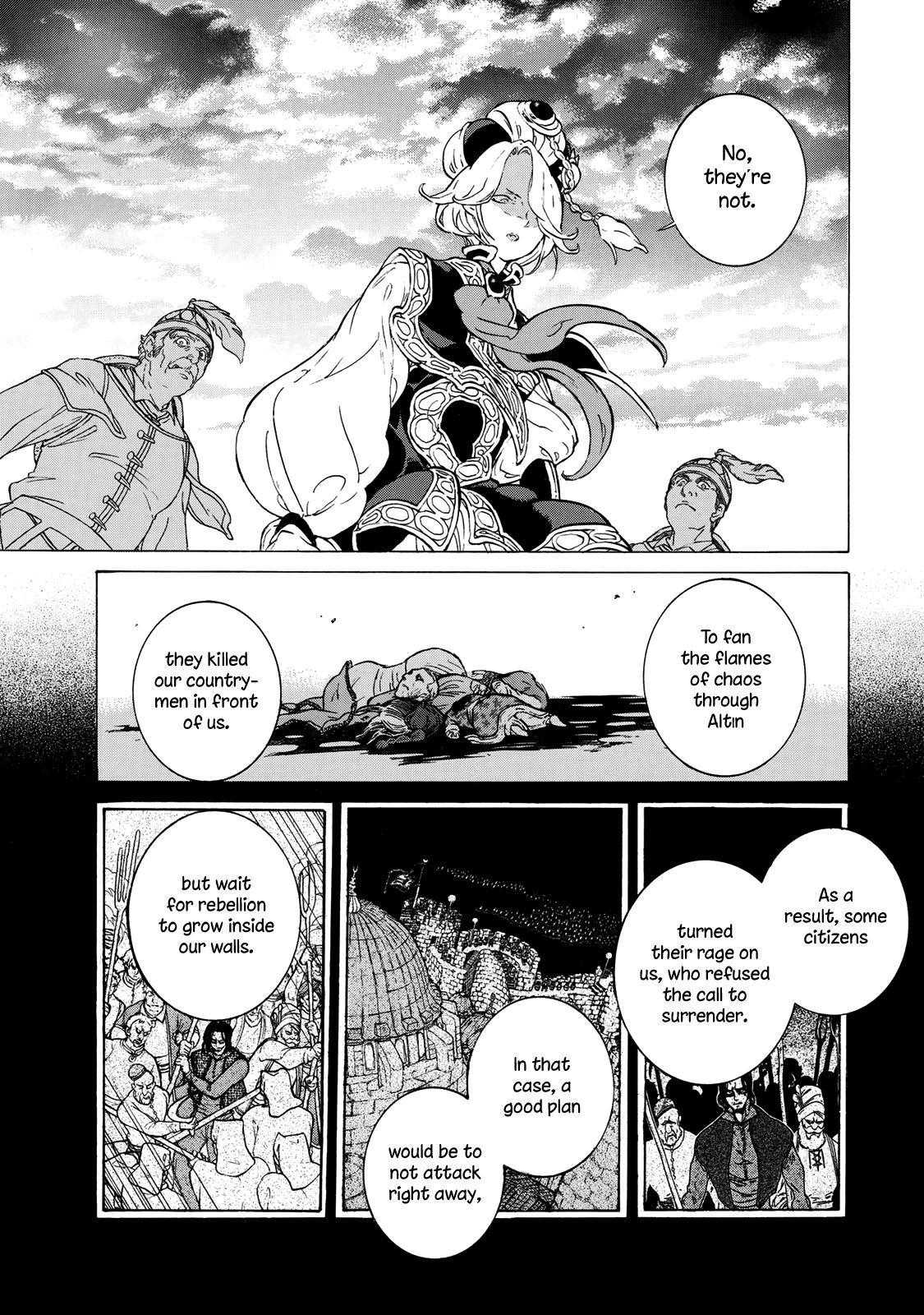 Shoukoku no Altair Chapter 113 page 23 - Chapter 113: Ramparts of the Old Gate