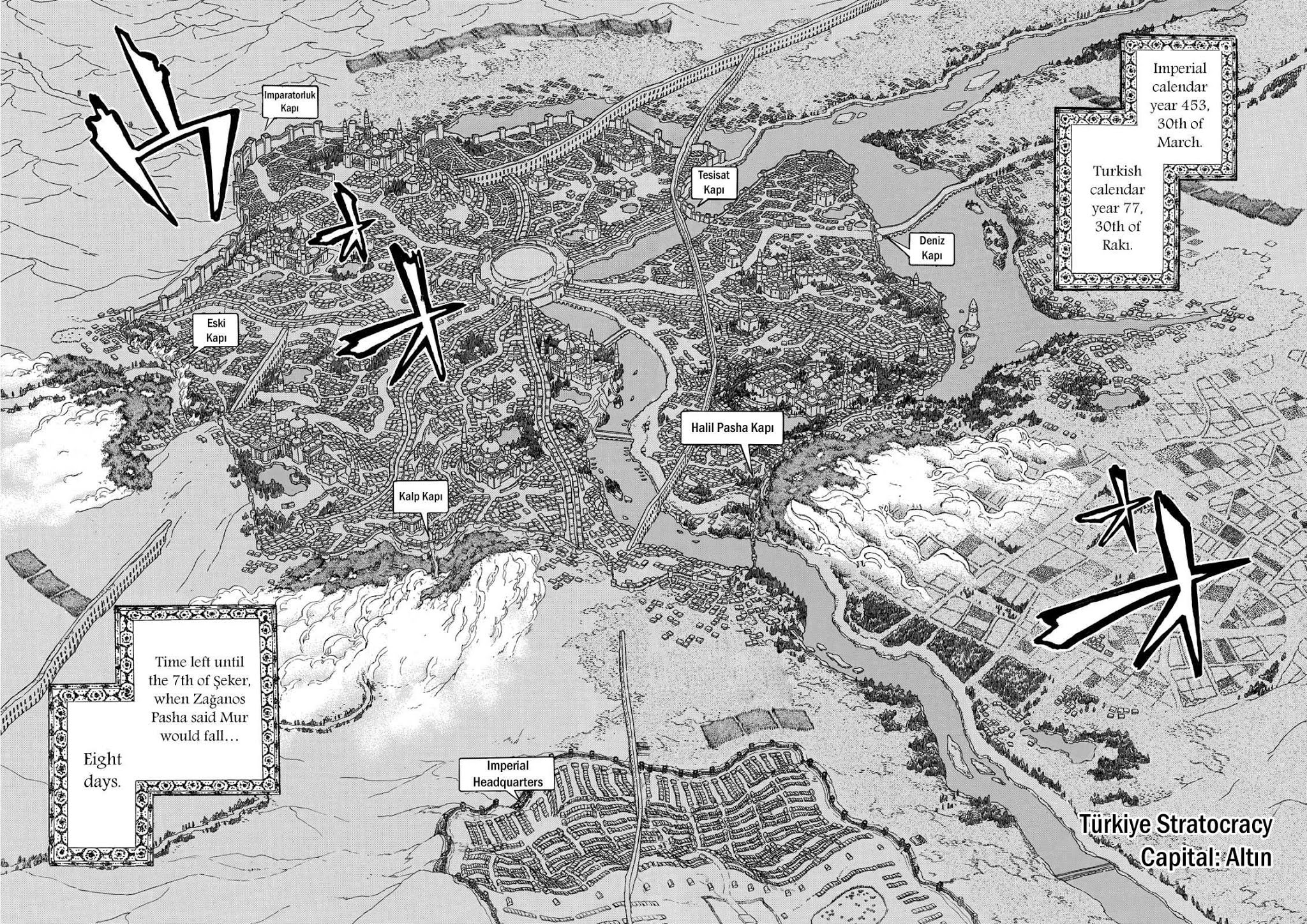 Shoukoku no Altair Chapter 113 page 8 - Chapter 113: Ramparts of the Old Gate