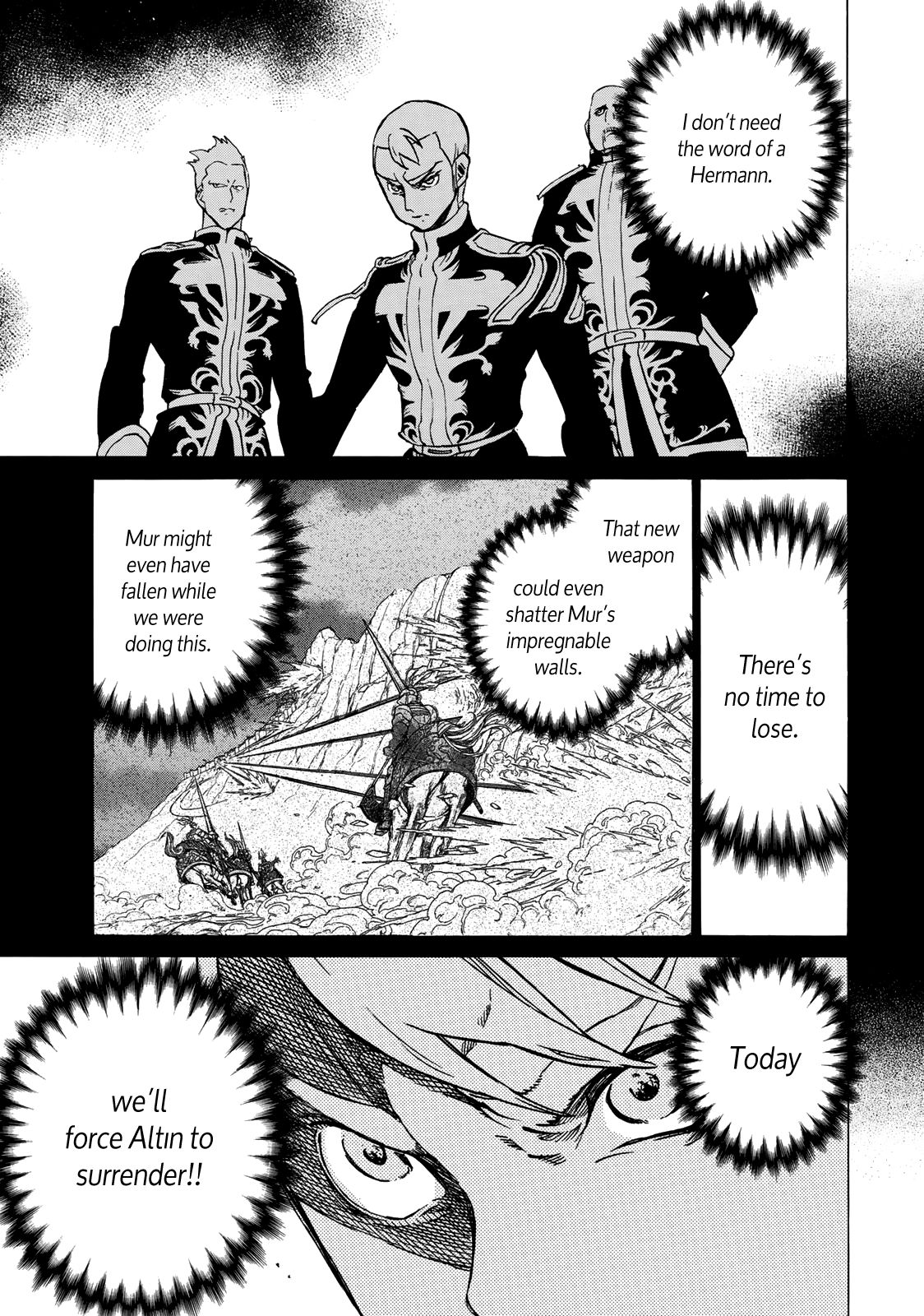 Shoukoku no Altair Chapter 114 page 8 - Chapter 114: Imperial Sword