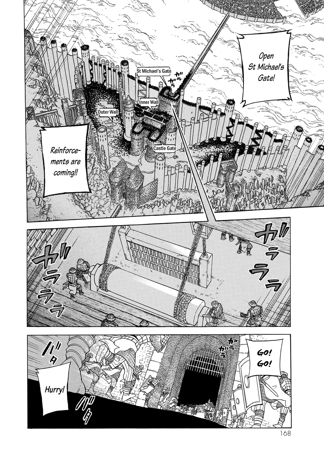 Shoukoku no Altair Chapter 119 page 11 - Chapter 119: St Michael's Gate
