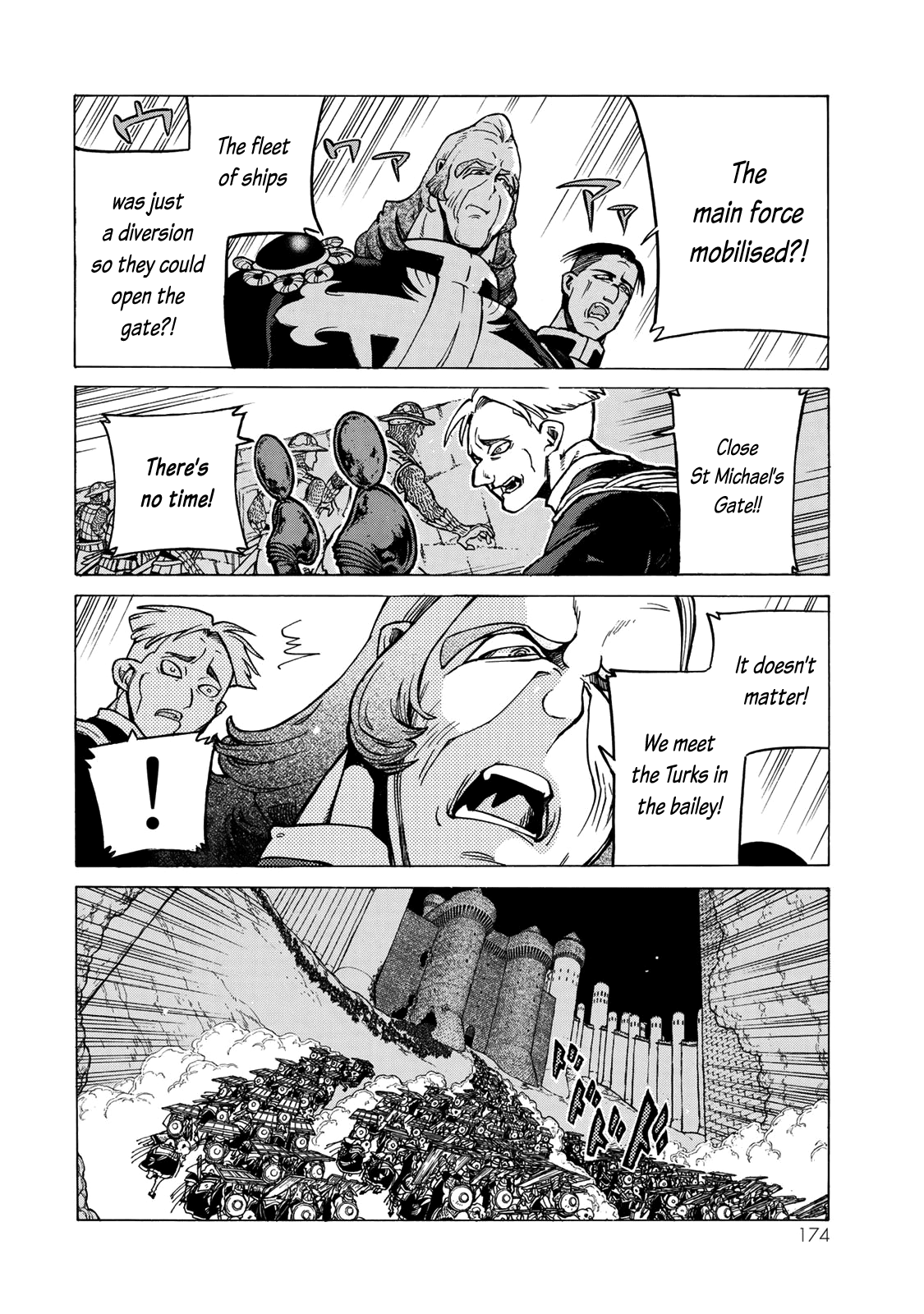 Shoukoku no Altair Chapter 119 page 16 - Chapter 119: St Michael's Gate