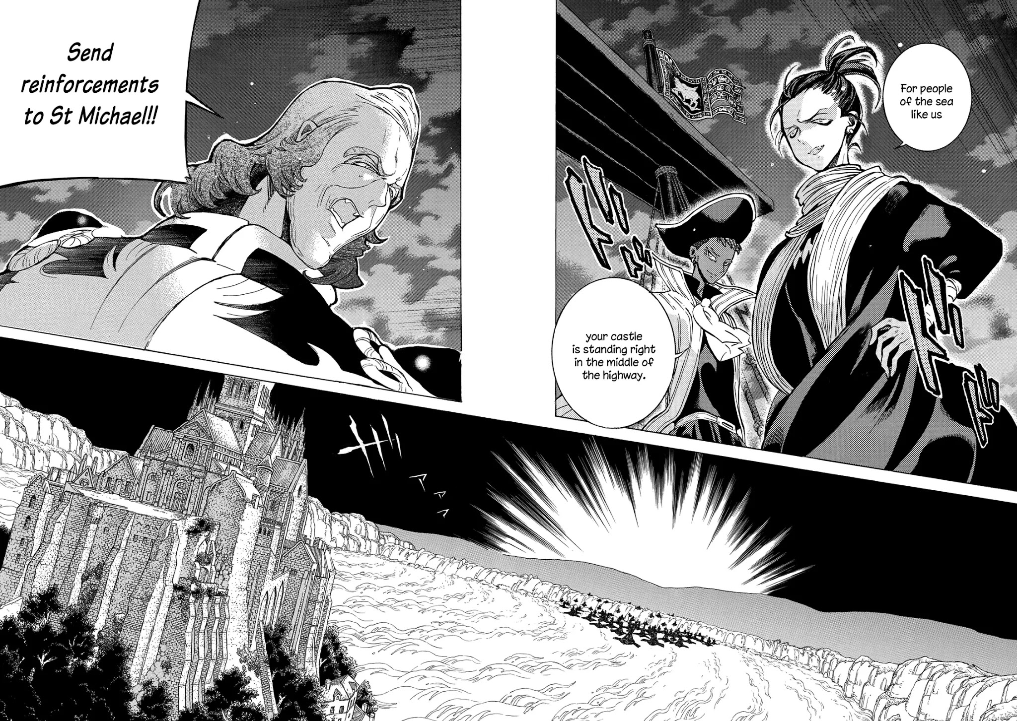 Shoukoku no Altair Chapter 119 page 7 - Chapter 119: St Michael's Gate