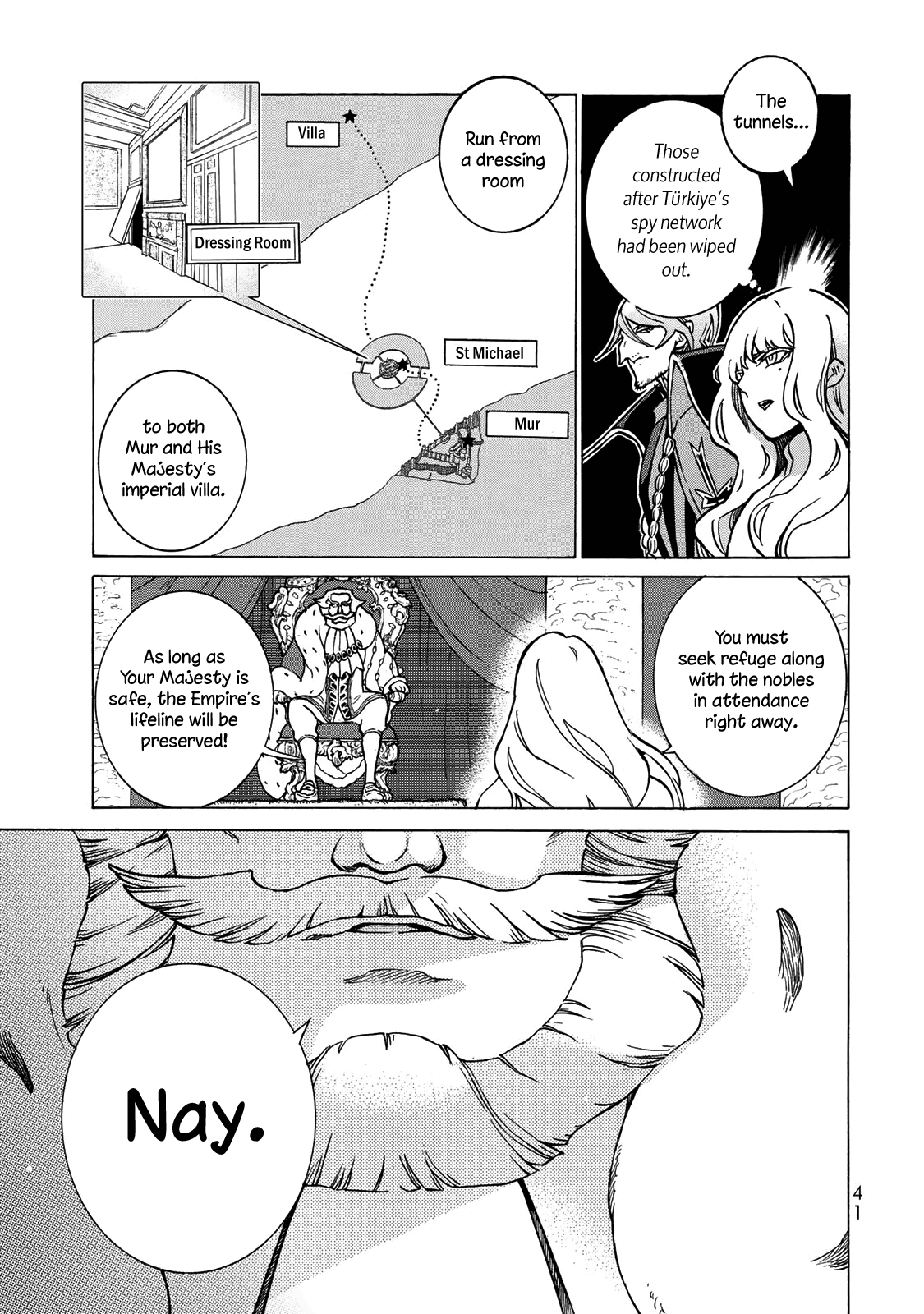 Shoukoku no Altair Chapter 122 page 16 - Chapter 122: St Michael's Master