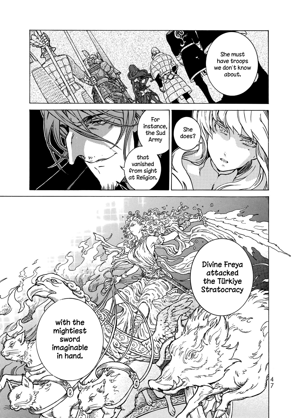 Shoukoku no Altair Chapter 122 page 22 - Chapter 122: St Michael's Master