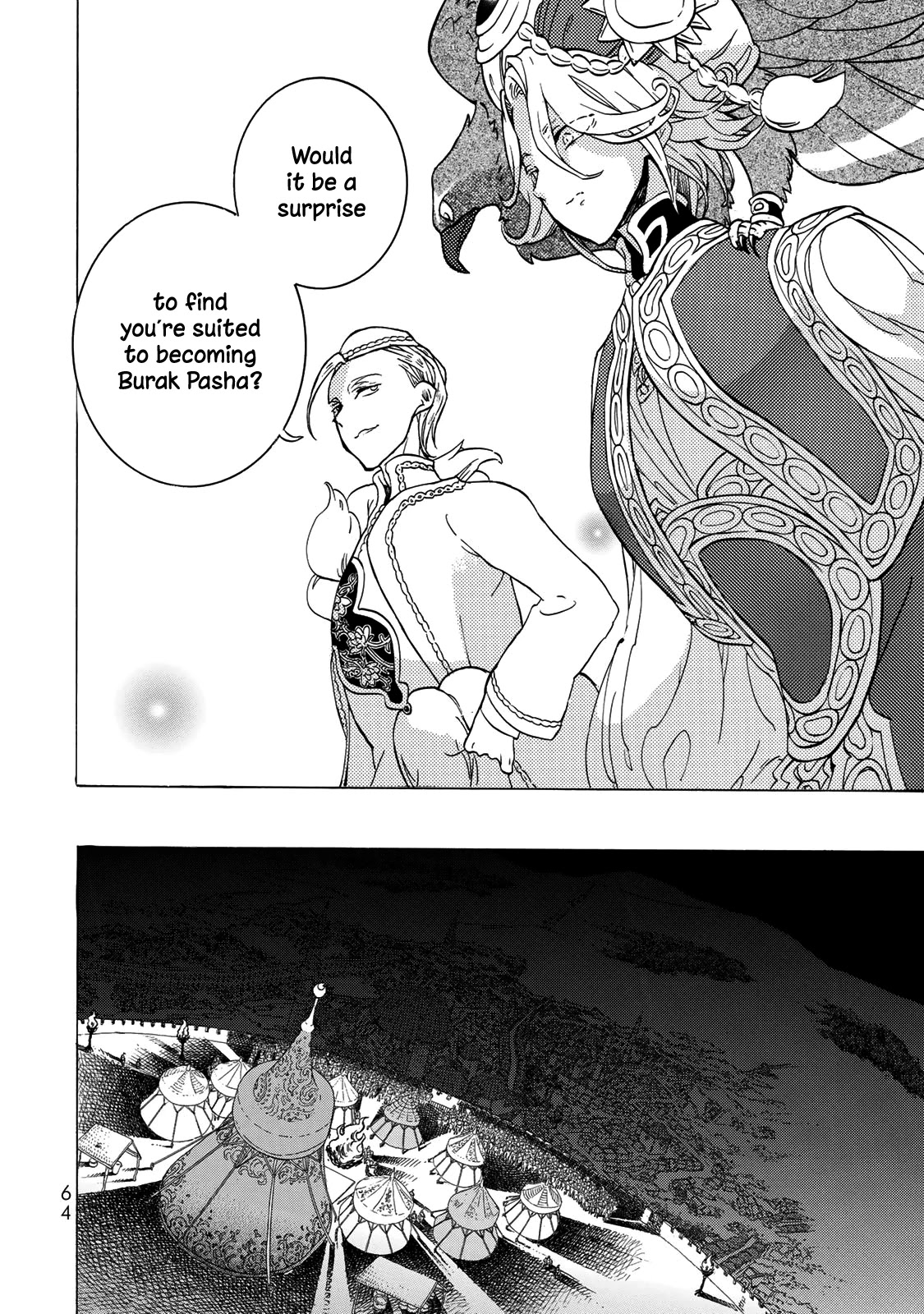 Shoukoku no Altair Chapter 123 page 12 - Chapter 123: Hunters of the Golden City